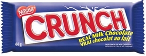 Crunch Chocolate Bar 36/44g Sugg Ret $2.29