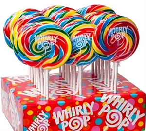Curly Swirly Pop Display 24/100g Sugg Ret $2.39