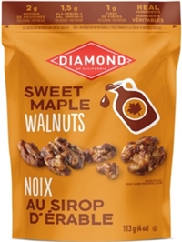 Diamond 113g Sweet Maple Walnuts 8/113g Sugg Ret $5.39