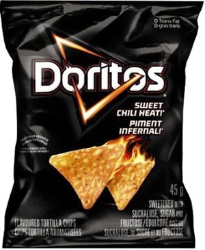 Doritos 45g Sweet Chili Heat 48's Sugg Ret $1.89***PRICE INCREASE***