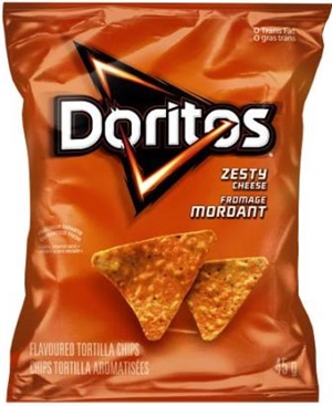 Doritos 45g Zesty Cheese 48's Sugg Ret $1.89