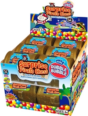 Dubble Bubble Surprise Pirate Chest 12/ Sugg Ret $2.59