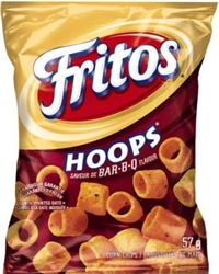 Frito 57g BBQ Hoops 40's Sugg Ret $1.89