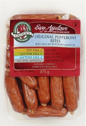 Grimm's 375g Original Pepperoni Bites 10/375g Sugg Ret $7.99