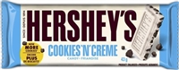 Hershey's Cookies N Creme Bar 36/43g Sugg Ret$2.29