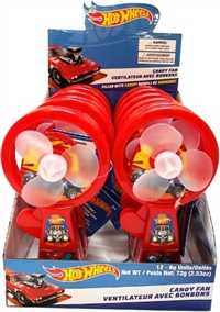 Hot Wheels Candy Fan 12/6g Sugg Ret $2.69