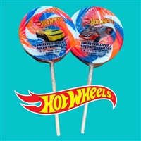 Hot Wheels Swirly Pop Display 24/100g Sugg Ret $2.39