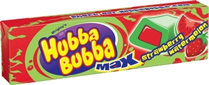 Hubba Bubba Gum Strawberry/Watermelon  Bubble 18/pack Sugg Ret $1.79