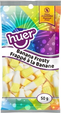 Huer 50g Banana Frosty Milkshake Bottles 12/50g Sugg Ret $1.89