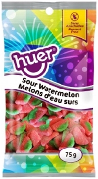 Huer 75g Sour Watermelon 12/75g Sugg Ret $1.89