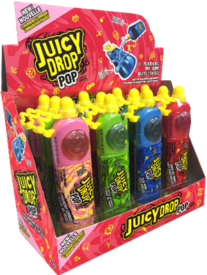Juicy Drop Pop Stand Up Box 12/26g Sugg Ret $3.99