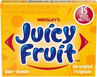 Juicy Fruit Stix's 15's 10/pack Sugg Ret $2.89