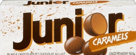 Junior Caramels 24/58.5g Sugg Ret $2.79