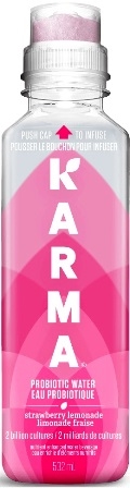 Karma   Strawberry Lemonade Probiotic Water 12/532ml Sugg Ret $4.89