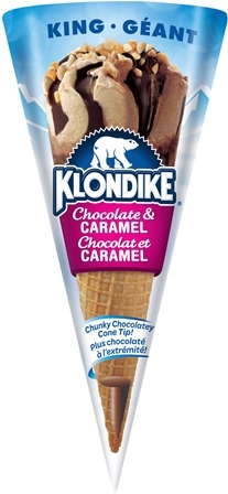 Klondike 200ml Kone Chocolate & Caramel Ice Cream Cone 24/200ml Sugg Ret $4.29