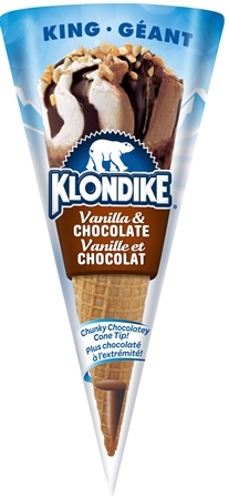 Klondike 200ml Kone Vanilla & Chocolate Ice Cream Cones  24/236ml Sugg Ret $4.29