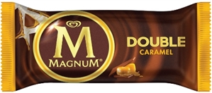 Magnum Double Caramel Ice Cream Bar 12/90ml Sugg Ret $5.49