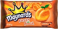 Maynards Fuzzy Peach 18/64g Sugg Ret $1.99