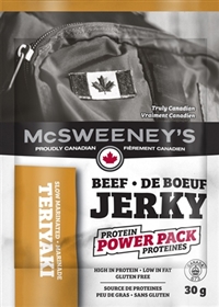 McSweeney's 30g Teriyaki Beef Jerky 12/ Sugg Ret $4.79