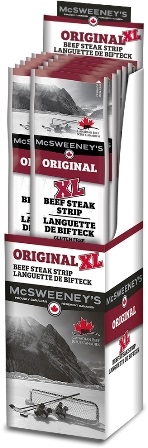 McSweeney's 50g XL Jumbo Original Beef Steaks 12/ Sugg Ret $4.99