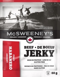 McSweeney's 80g Fiery Habanero Beef Jerky 10/ Sugg Ret 8.59