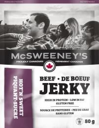 McSweeney's 80g Sweet 'n' Hot Beef Jerky 10/ Sugg Ret $8.59