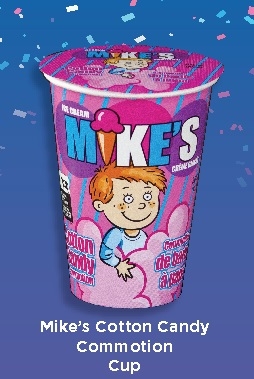 Mike's Cotton Candy Commotion Dream Cup 12/300ml Sugg Ret $4.59