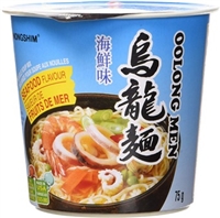 Nongshim Oolongmen Seafood Cup of Noodles 6/75g Sugg Ret $2.99