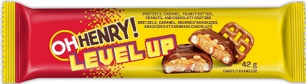 Oh Henry LevelUp 18/42g  Sugg Ret $2.19