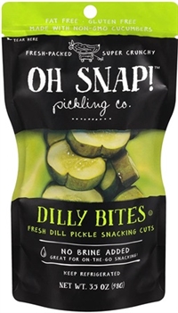 Oh Snap Dilly Bites 12/90ml Sugg Ret $3.49