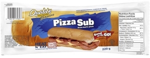 Quality Pizza Sub 1/220g Sugg Ret $6.29