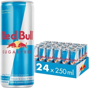 Red Bull 250 ml Sugar Free 24/250ml Sugg Ret $3.79