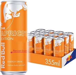 Red Bull 355 ml Apricot Strawberry Edition 24/355ml Sugg Ret $5.29