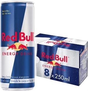 Red Bull 250 ml 8 Pack Suitcase 3/8250ml Sugg Ret $30.29