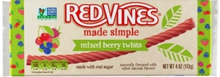 Red Vines Tray Mixed Berry Licorice 12/113g Sugg Ret $3.99