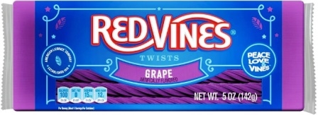 Red Vines Tray Grape Licorice 12/142g Sugg Ret $3.99