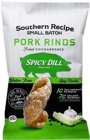 Southern Recipe Small Batch Spicy Dill Pork Rinds 15/85g Sugg Ret $7.29