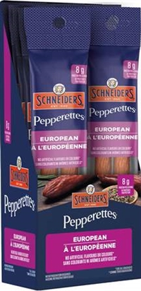 Schneider's Pepperettes European Double Stick 10/30g Sugg Ret $3.69