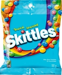 Skittles Peg Bag Tropical 12/191g Sugg Ret $5.79