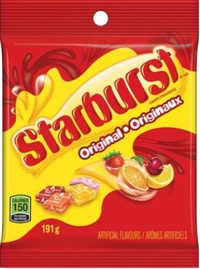 Starburst Original  12/191g Sugg Ret $5.79