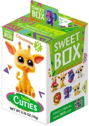 Sweet Box Cuties Surprise Toy Collections with Candy 10/10g Sugg Ret $3.99