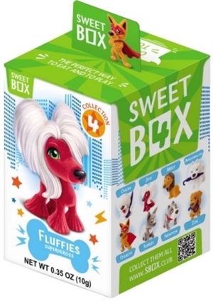 Sweet Box Puppy Surprise Toy Collections with Candy 10/10g Sugg Ret $3.99