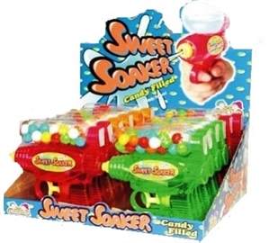 Sweet Soaker Candy Filled Water Gun 12/21g Sugg Ret $2.79