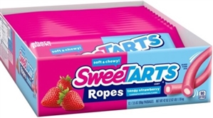 Sweetarts Ropes Tangy Strawberry 24/51g Sugg Ret $2.29