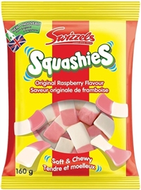 Swizzels Squashies Original Raspberry Flavour 10/160g  Sugg Ret $3.59
