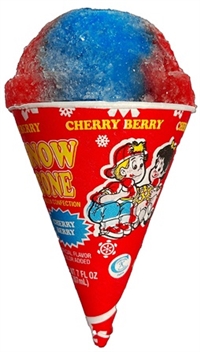 Wonder Cherry Berry Snow Cone 12/207ml Sugg Ret $4.79
