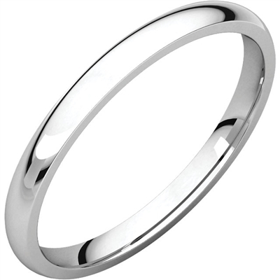 A classic 14k thin wedding band.