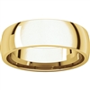 14k men's wedding band 6mm wide.