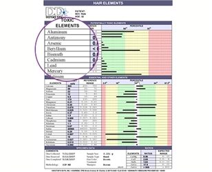 Test your levels of toxicity before or after your detox!