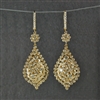 Fine Jewelry - Earrings - 18 Karat Yellow Gold and Diamond Drop Earrings